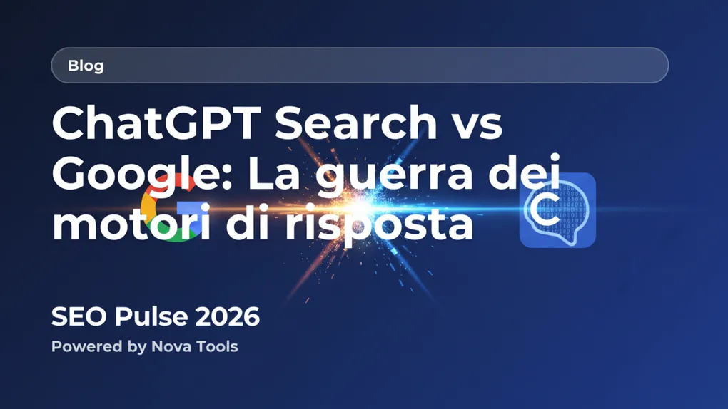 ChatGPT Search vs Google: La guerra dei motori di risposta