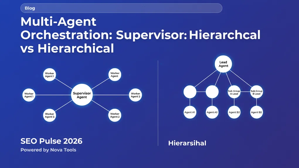 Multi-Agent Orchestration: Supervisor vs Hierarchical