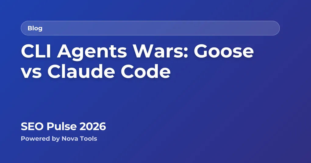 CLI Agents Wars: Goose vs Claude Code